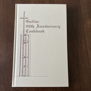 Galilee Baptist Church 90th Anniversary Cookbook, Denver 1st Ed. 1979 V. Good